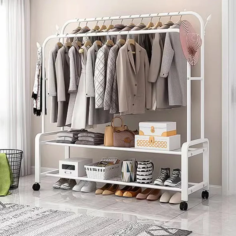 

Designer Nordic Clothes Hanger Free Shipping Boutique Standing Clothes Hanger Entryway Bedroom Rack Para Ropa Hallway Furniture