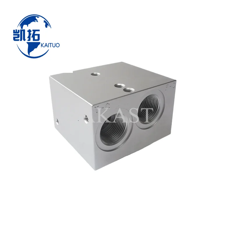 KW-TVFT3/4 Screw Air Compressor Thermostat Thermostatic Valve Assembly With WD962 Oil Filter Seat (Thread Inner Diameter=25mm)