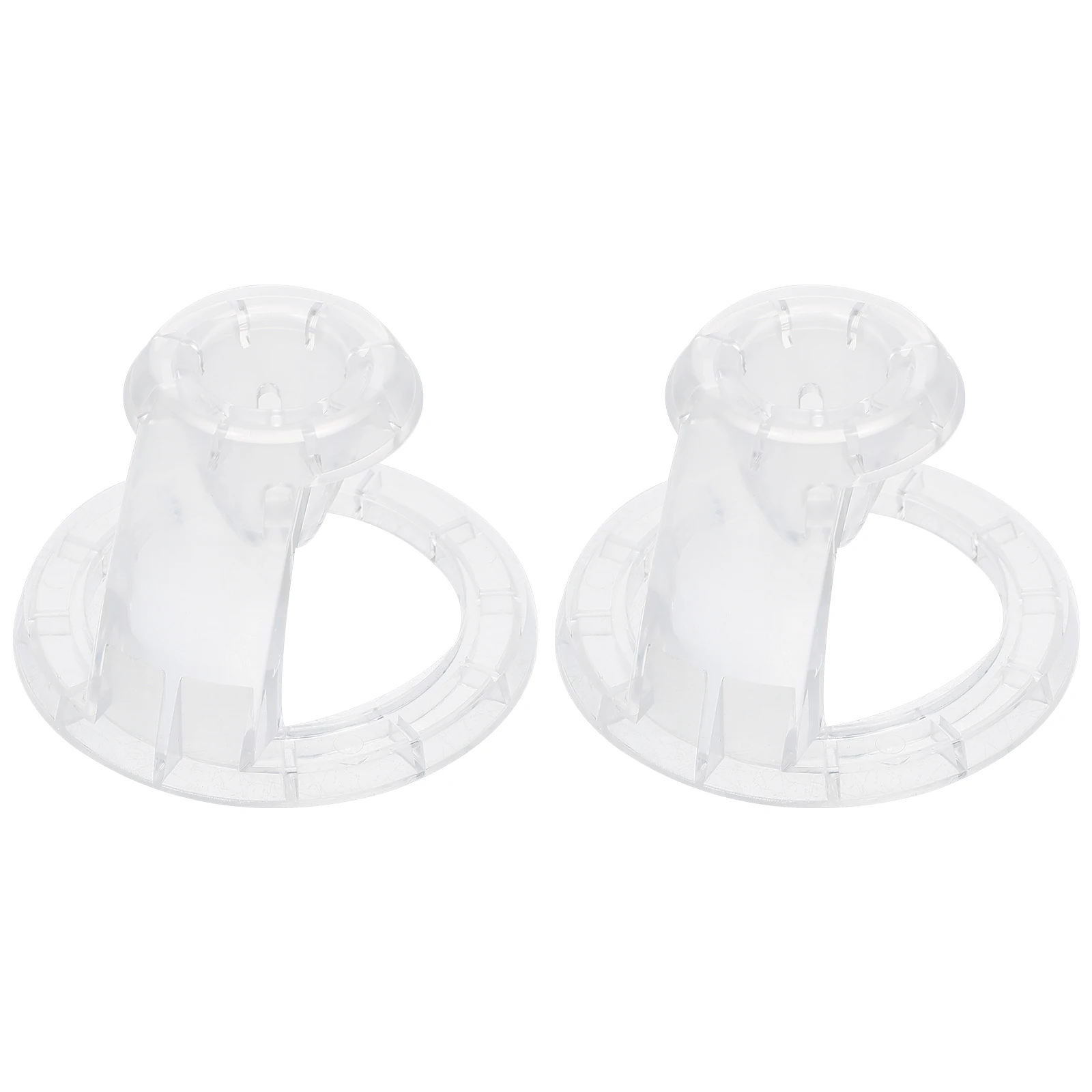 

2pcs 3D Printing Pen Base Accessories High Temperature Plastic Holder Display Stand for Desk Mini Clear