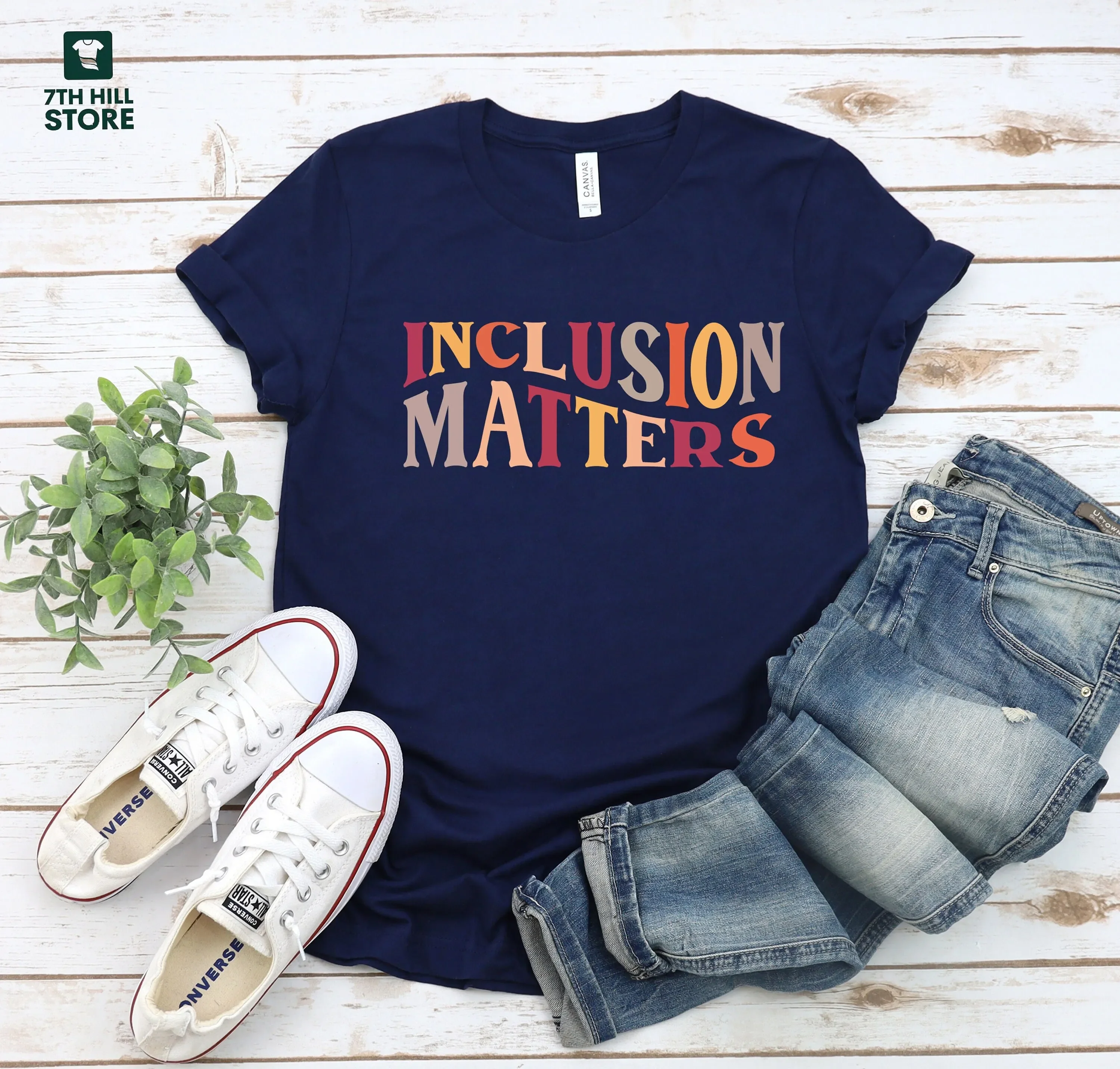 Inclusion Matters T Shirt Diversity and Kindness Equality
