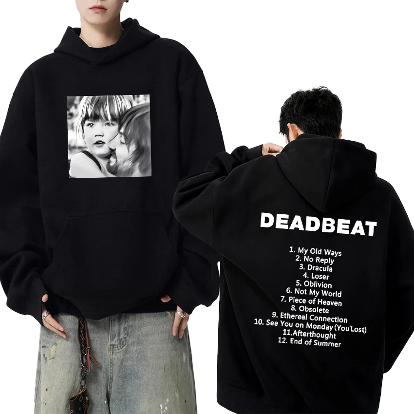 

Rock band Tame Impala Deadbeat New Album Hoodie Autumn Winter Men women vintage hip hop streetwear Unisex Fleece Casual pullover