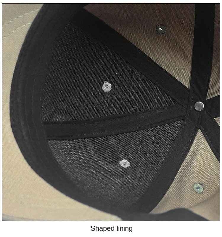 Männer kurze Rechnung Krempe Baseball mützen großer Kopf große Woll mützen männlich plus Größen Filz Leinwand Hysterese nhut 55-60cm 60-65cm – Detail 36