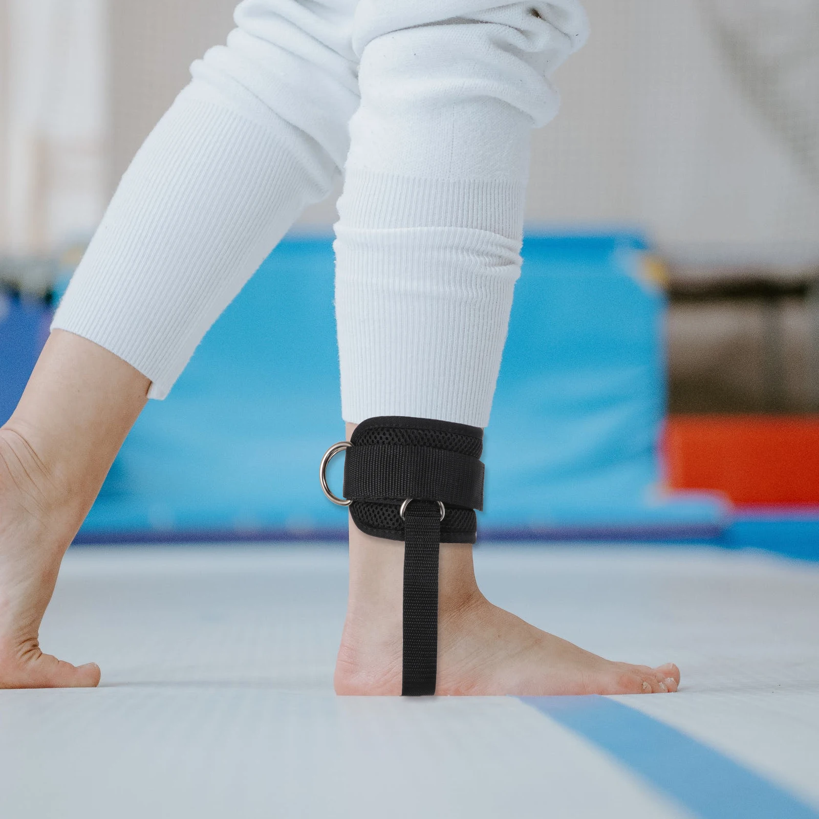 

1Pair Glute Leg Straps Soft Cushioned Ankle Cuffs for Resistance Training Portable Lightweight Fitness Gear Ankle Straps