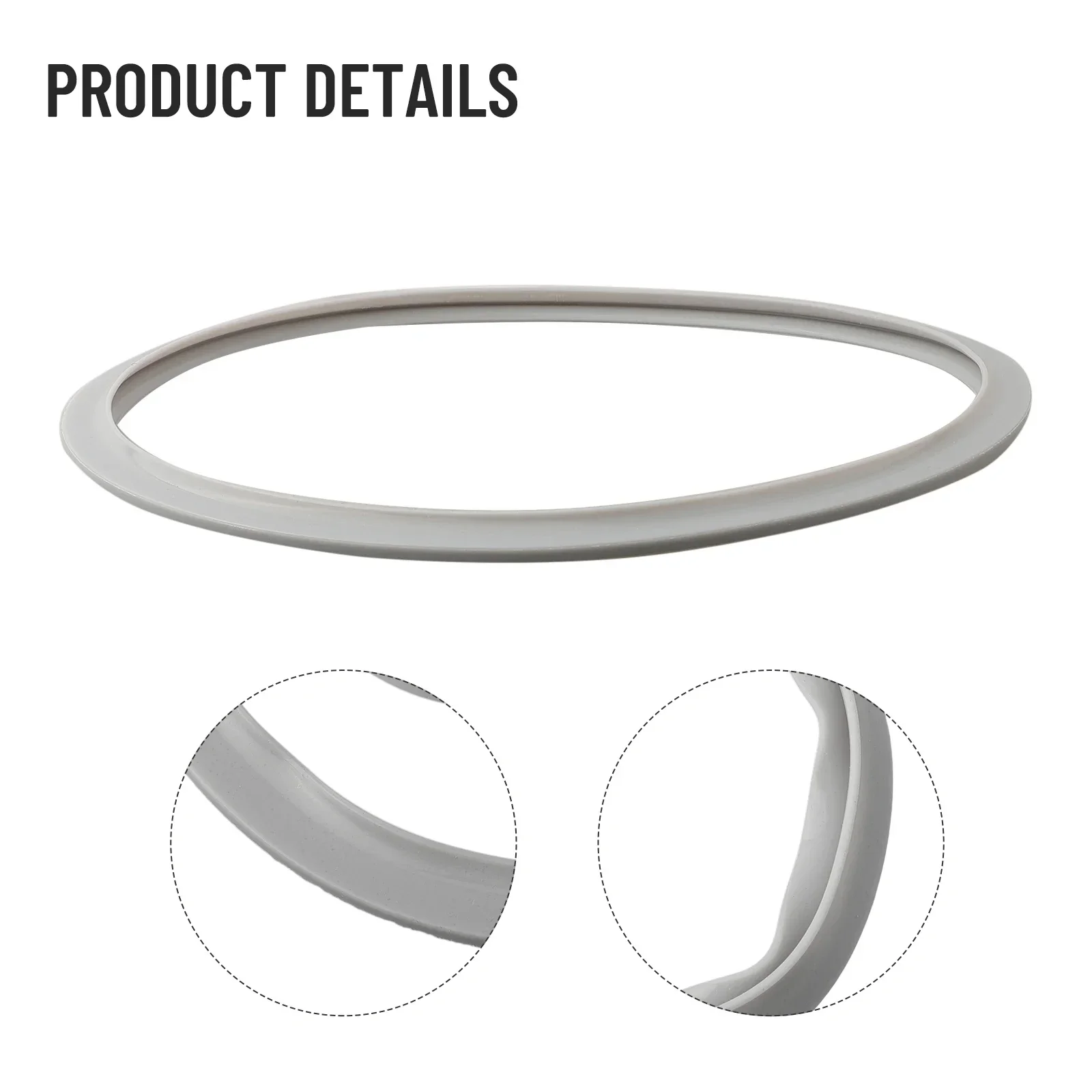 1pcs 18/22/24/26cm Replacement Sealing Ring Pressure Cooker Gaskets Rubber Clear Electric Ring For Cooking Tool