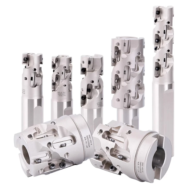 

BAP300R BAP400R D20/D32/D40/D50 2T 3T CNC Corn Milling Cutter Machining Center Milling Cutter bar Carbide Insert APMT11 APMT16