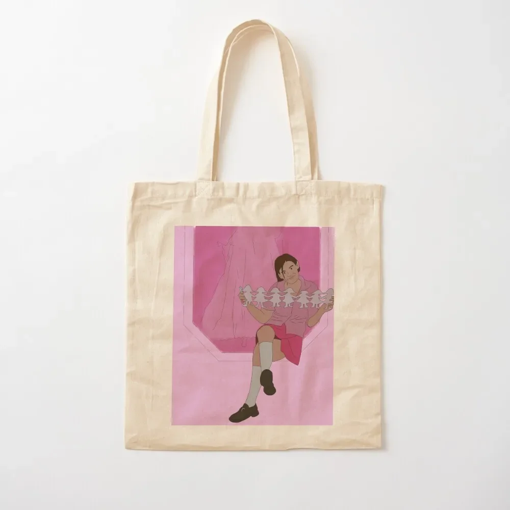 Graham Eaton But I'm A cheerleader lineart paper puppets Tote Bag Women's bag great bag