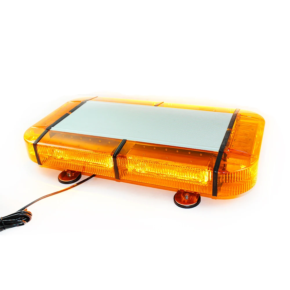 

New Design Mini Alloy 12V/24V Vehicle Light Bar Amber Strobe Flashes Compatible with Cars Car Accessories