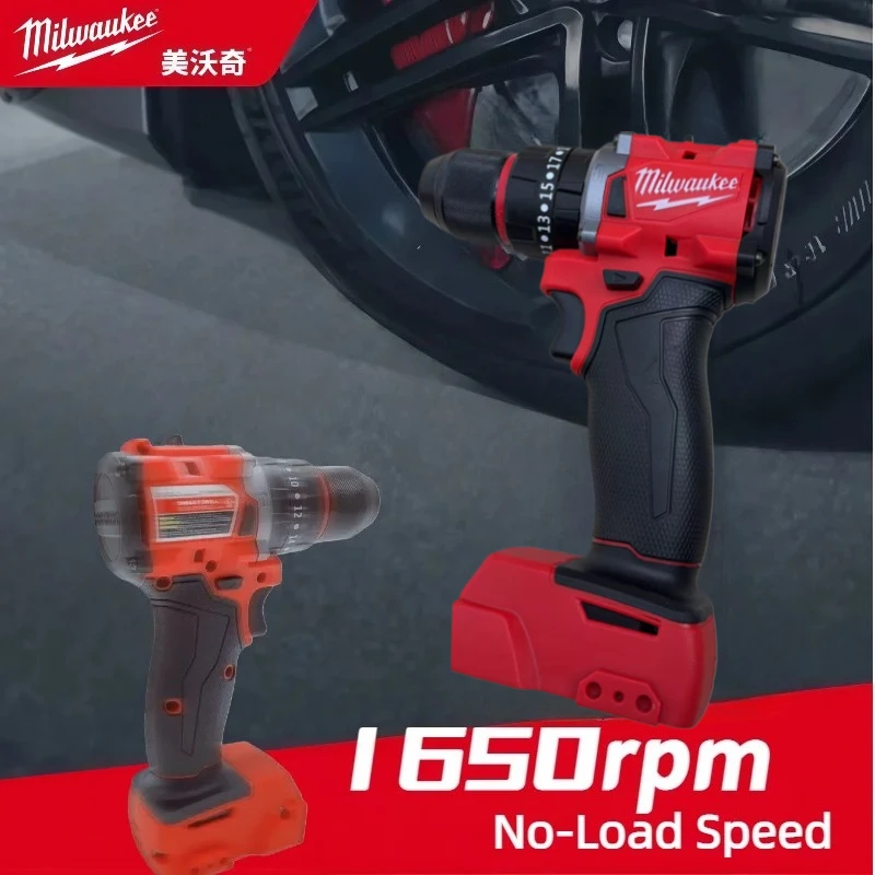 

Milwaukee Бесщеточная ударная дрель 150 Нм 18 В Аккумуляторная электрическая дрель 20 + 3 крутящего момента Маленькая дрель Молоток Многофункциональные электроинструменты