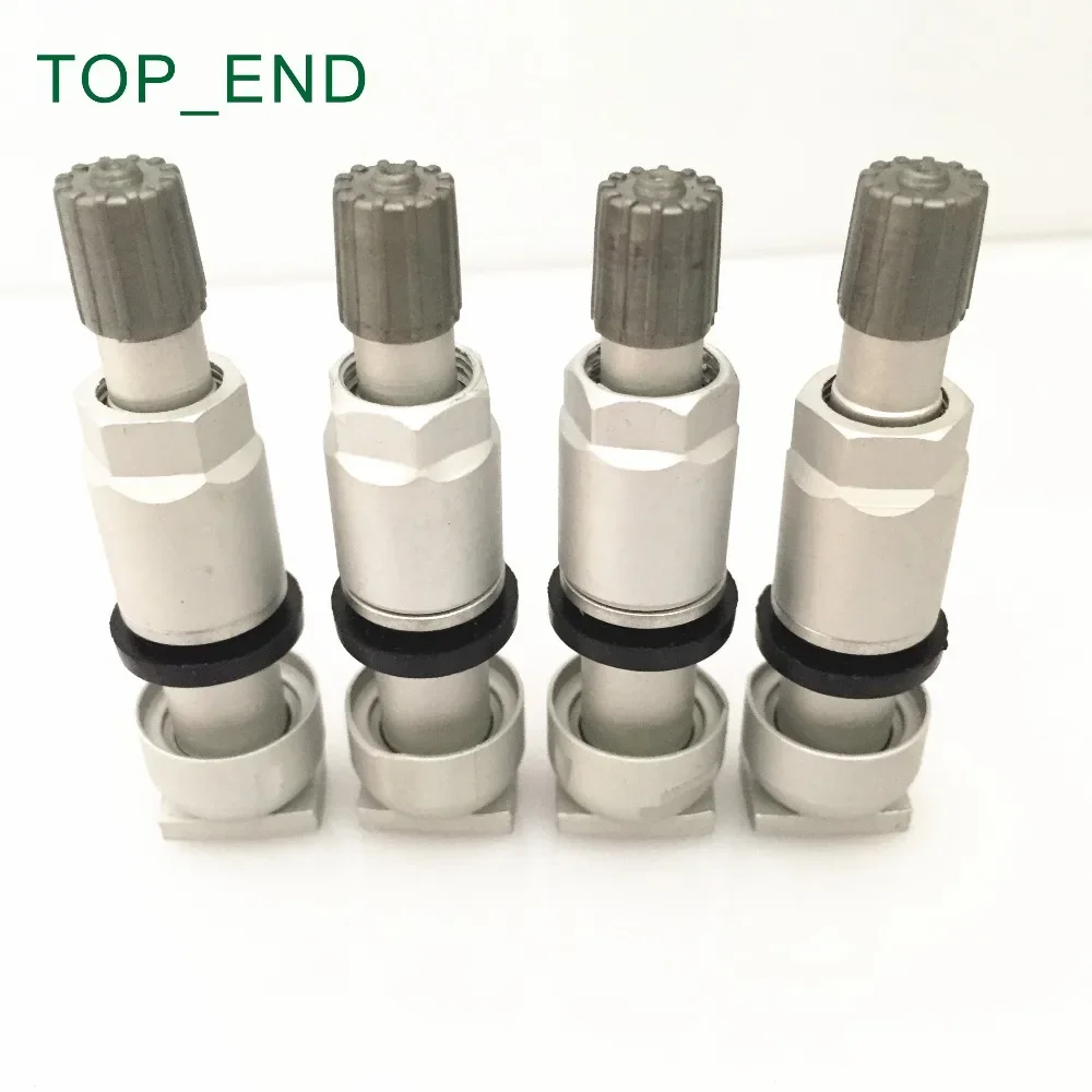 4 stks/set, TPMS Bandventielen voor JEEP Wrangler Legering Tubeless Ventiel Bandenspanningscontrolesysteem Sensor Stem
