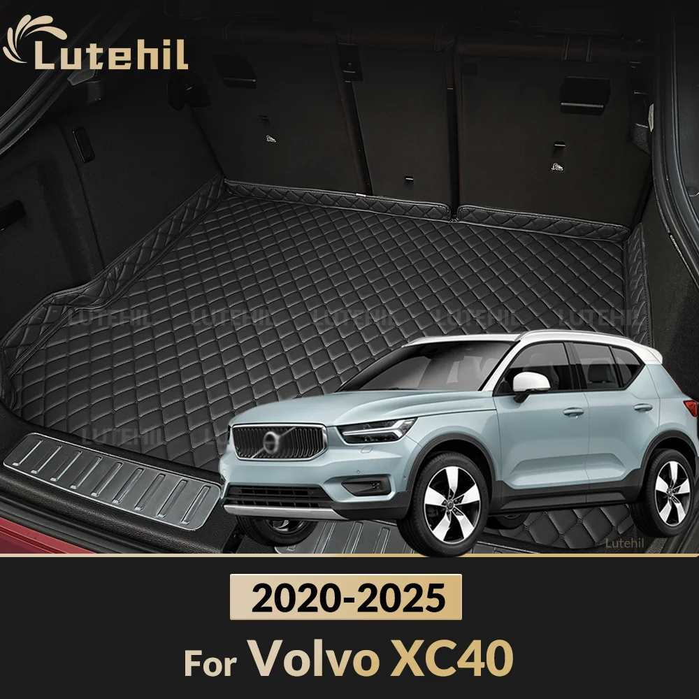 

Для Volvo XC40 2020-2025 24 23 3D-коврик в багажник, всепогодная защита салона, аксессуары