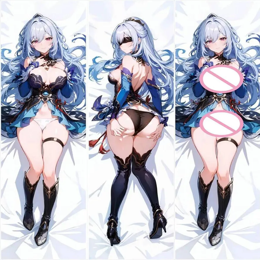 

Аниме Honkai: Star Dakimakura Rail Jingliu Wear Cheongsam, двухсторонний принт ACG, наволочка для тела в натуральную величину, наволочка для взрослых