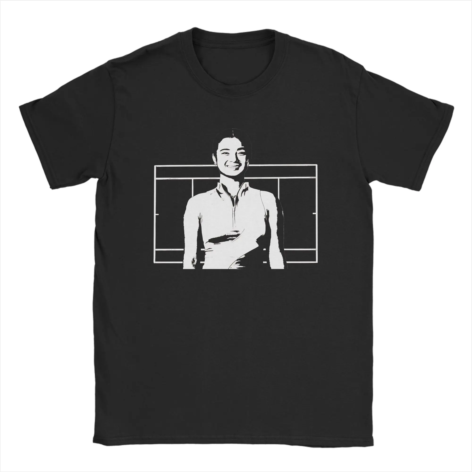 Men Women T-Shirt Alexandra Eala Portrait T-Shirts Fashion  Summer Tees Y2K Funny Print 100 Cotton Tops Gift