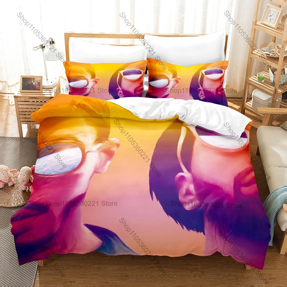 Personality Hip Hop PNL Deux Frères Theme New Bedding Set Soft Quilt Cover Set Bedroom Decor Gift For Fans Single Twin Full Quee