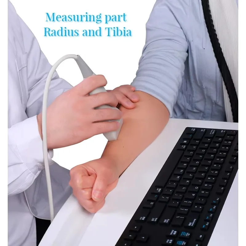 Медицинские устройства Ультразвуковой денситометр костей Ультразвуковой