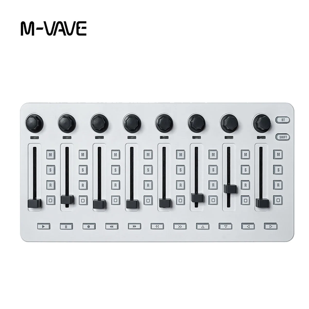 وحدة تحكم MIDI لاسلكية M-VAVE SMC-Mixer، 43 زرًا و8 خافتًا 8 مقابض، وحدة تحكم DAW المحمولة لاستوديو Ableton/FL/Cubase #1