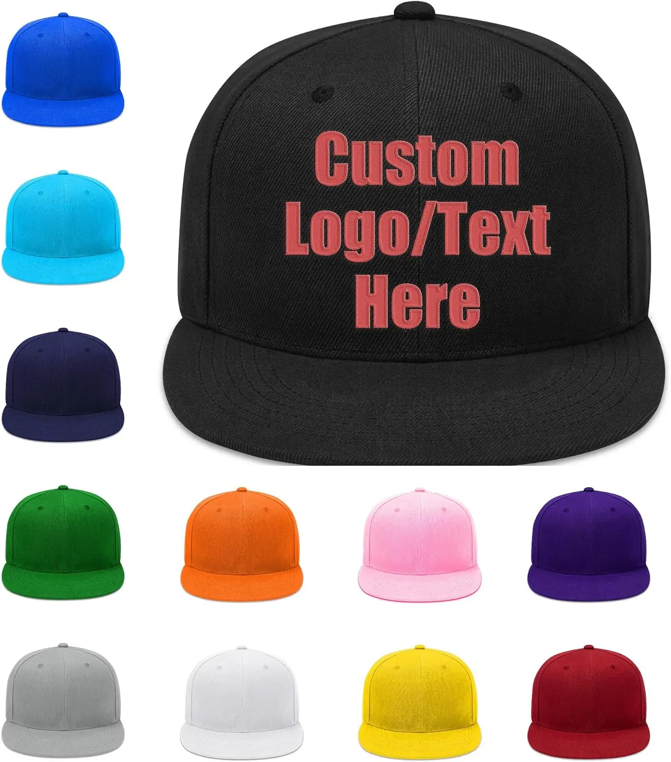 قبعة مخصصة مطرزة طباعة قبعات البيسبول رجل امرأة تصميم النص الخاص بك شعار الإسفار قبعة سائق الشاحنة الهيب هوب القبعات شخصية
