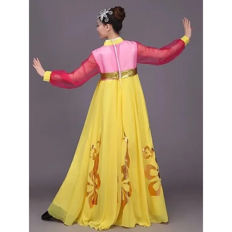 Women Hanbok Dress Folk Stage Performance Dance Costume Korean Ancient Costumes Traditional Party Asian Palace Cosplay Clothing