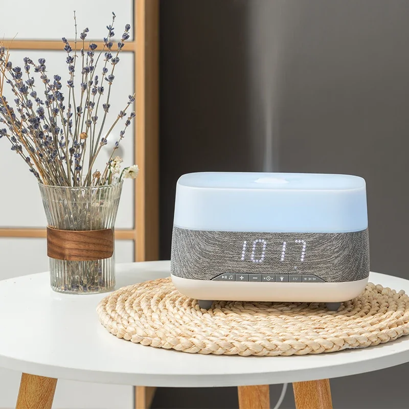 深圳製 オイル加湿器 目覚まし時計 冷ミスト 超音波式 ポータブル アロマディフューザー オフィス 寝室用 メーカー