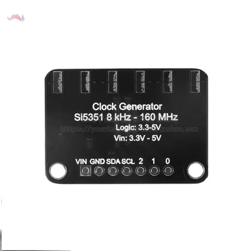 SI5351 moduł zegarowy Generator częstotliwości fali kwadratowej o wysokiej częstotliwości