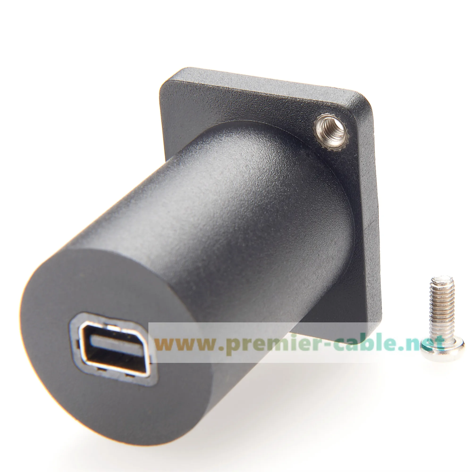 DP1.4 แผง Mount Feedthrough Connector 4K @ 60Hz D-Type และ XLR แผง Mount DisplayPort ไปยัง Mini DisplayPort ฟีดผ่านอะแดปเตอร์