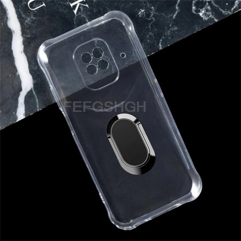 For Ulefone Power Armor 14 Pro 6.52Inch Armor 14 14 Pro Back Ring Holder Bracket Phone Case TPU Soft Silicone Cover