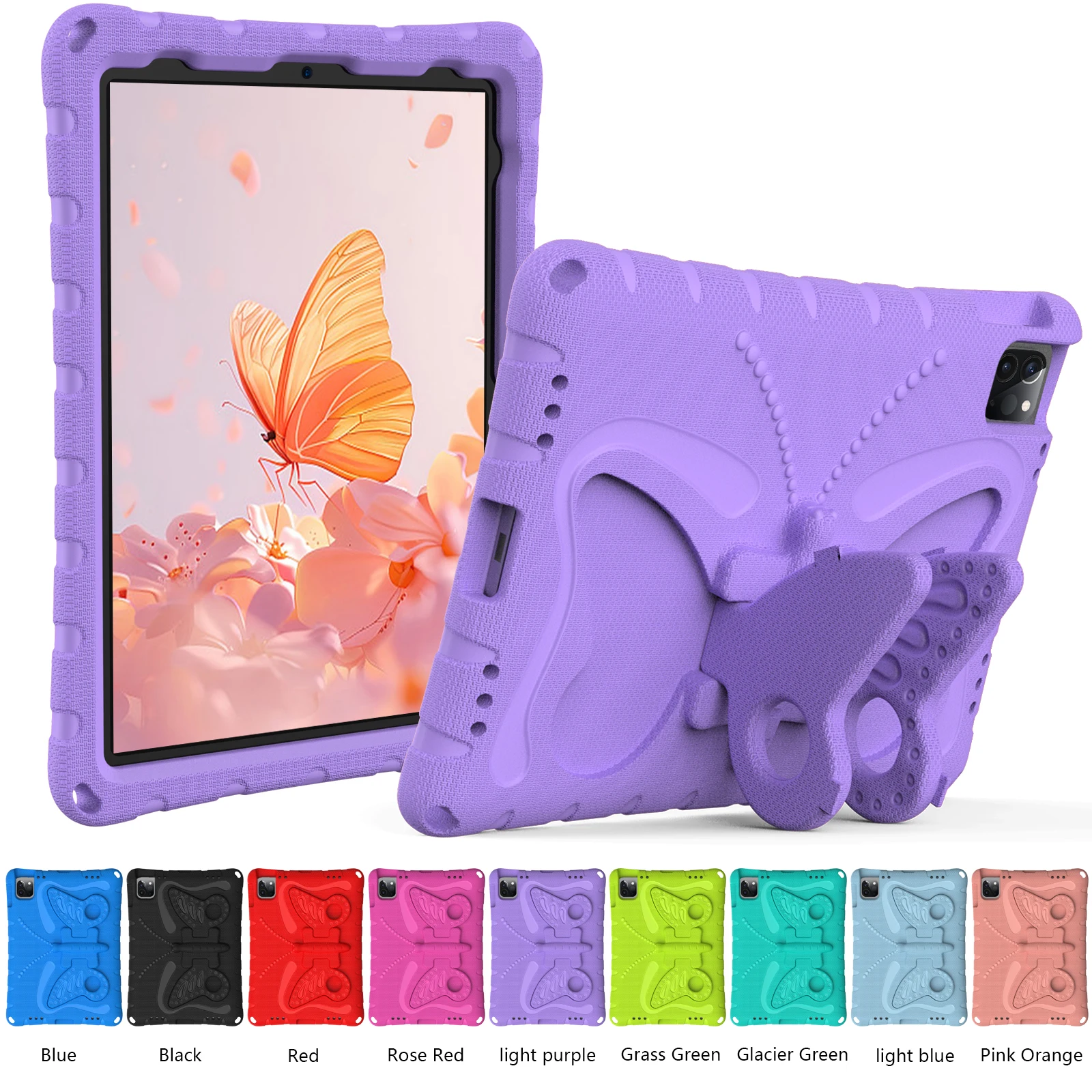 

Kids EVA Case For iPad 10 2022 10th Generation pro 11 Air 4 5 10.9inch Tablet Safe Cover for A2757 A2777 A2696 A2435 Fundas #R