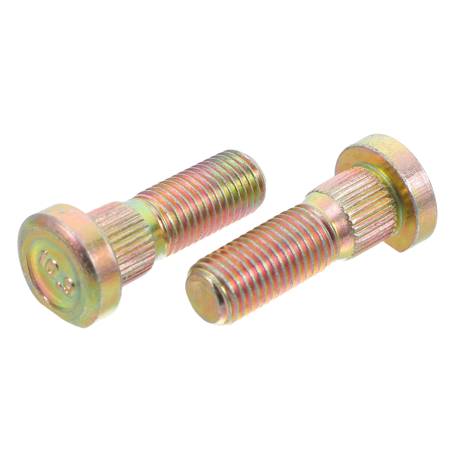 

2pcs Car Wheel Hub Screws M10 Heavy-Duty Metal Studs For Vehicle Tires Fixing Modifications Replacement Tire Stud Screws