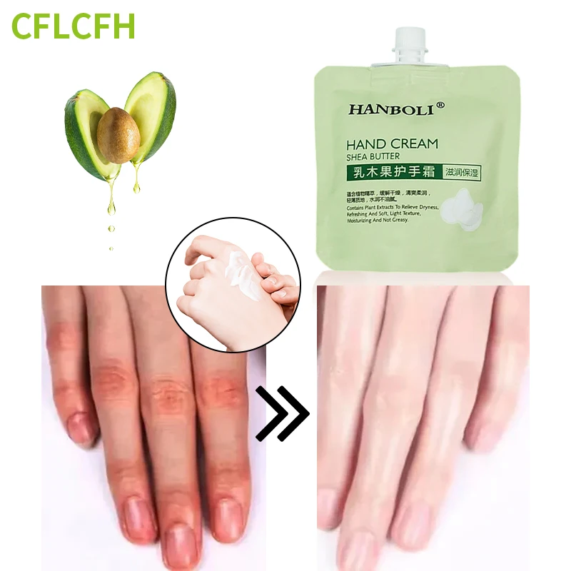 

Hand Avocado Cream Whitening Moisturizing Hands Dry Cracked Repair Anti Foot Drying Crack Wrinkle Removal Lotion Skin Care