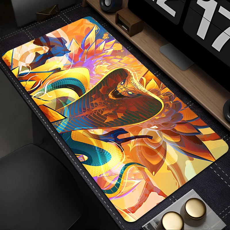 

Mouse Pad PC Accessories Keyboard Pad Office Desk Mat Anti Slip HD Mousepad Natural Fantasy Monster Rubber Gaming Extended Pad