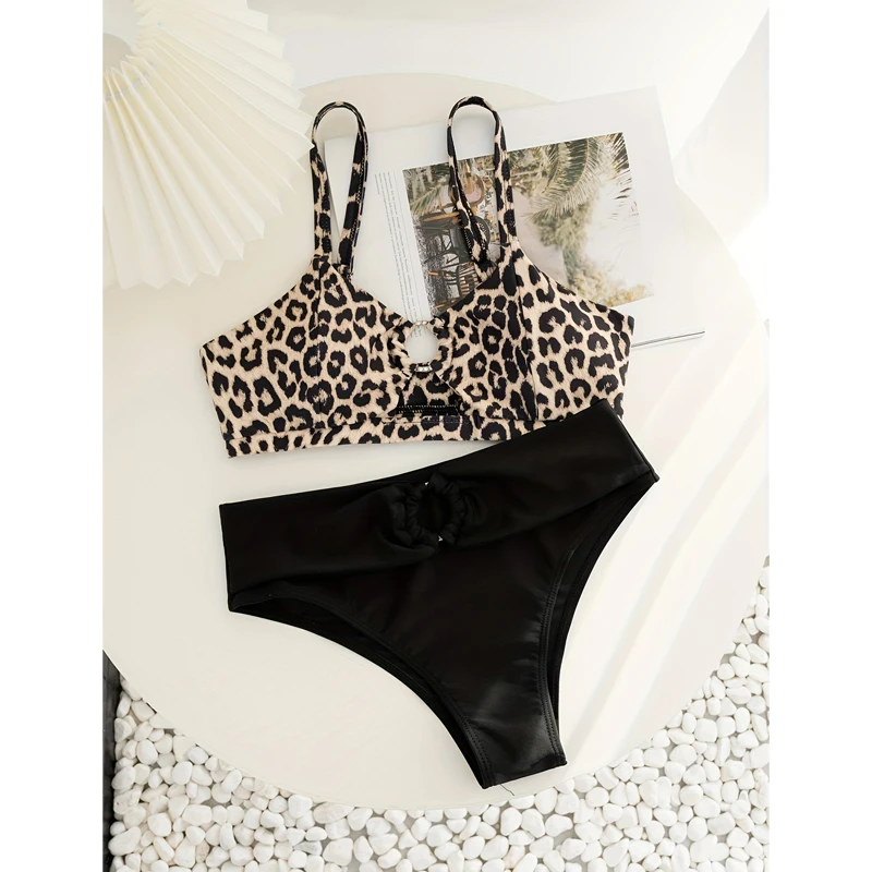 

Push Up Swimsuit Women Sexy Summer Leopard Swimming Suit Micro Bikini Two Pieces Brazilian Bather Bathing Suit New Swimwear 2025