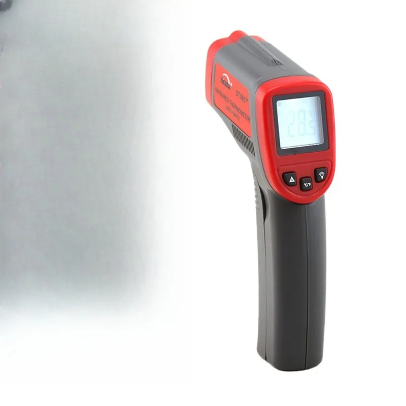 

ST380 + Infrared Thermometer Handheld Industrial Infrared Thermometer High Precision Oil Temperature Thermometer