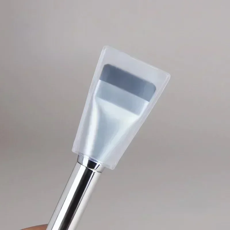 Pincel Ultrafino de Um Só Caractere, Pincel de Máscara de Cabeça Plana, Leve e Sem Marcas, Não Absorve Pó, Pincel para Corretivo, Pincel de Maquiagem