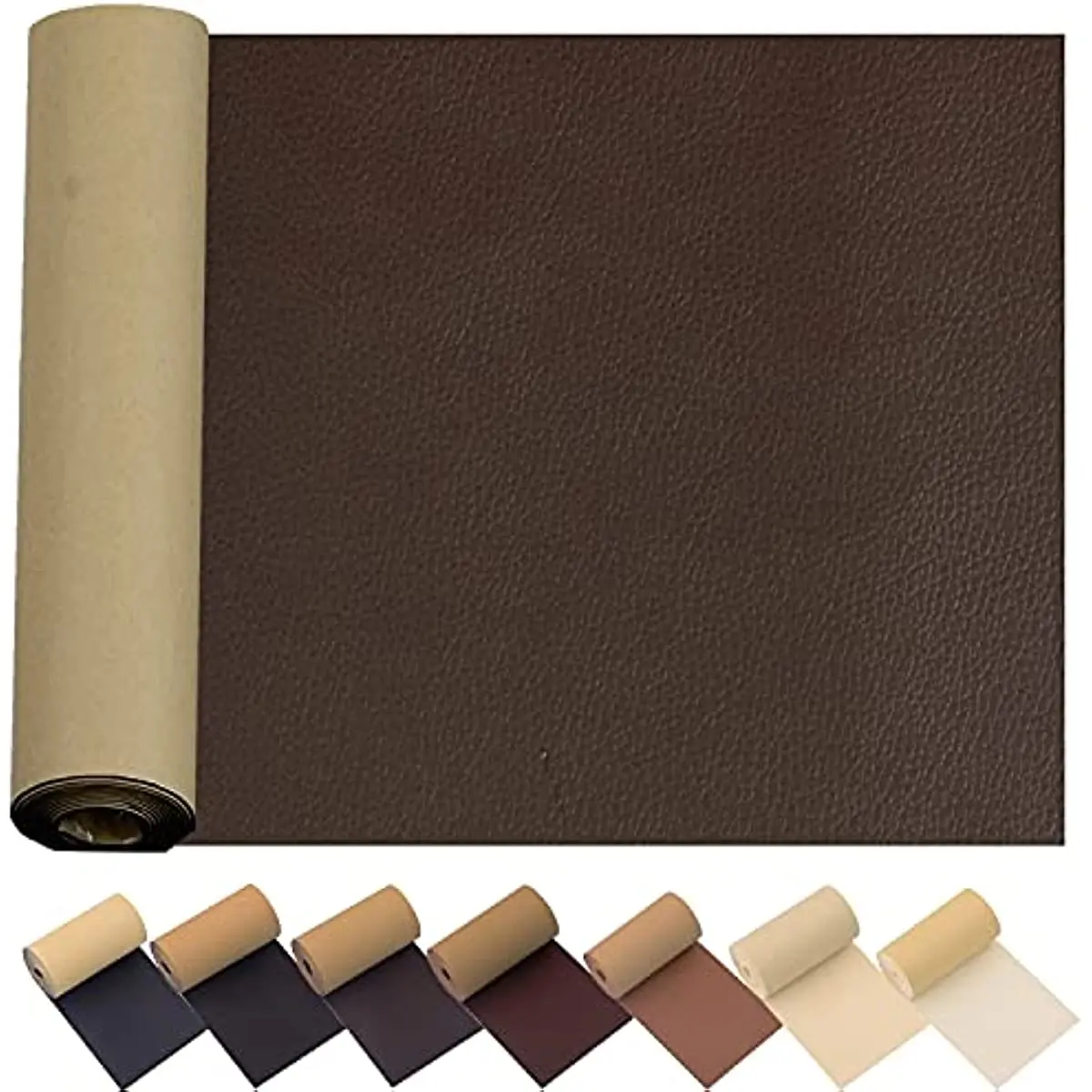 Leather Repair Patch for Couches Large Self-Adhesive Refinisher Cuttable Reupholster Tape Patches Kit for Couch Car Seats