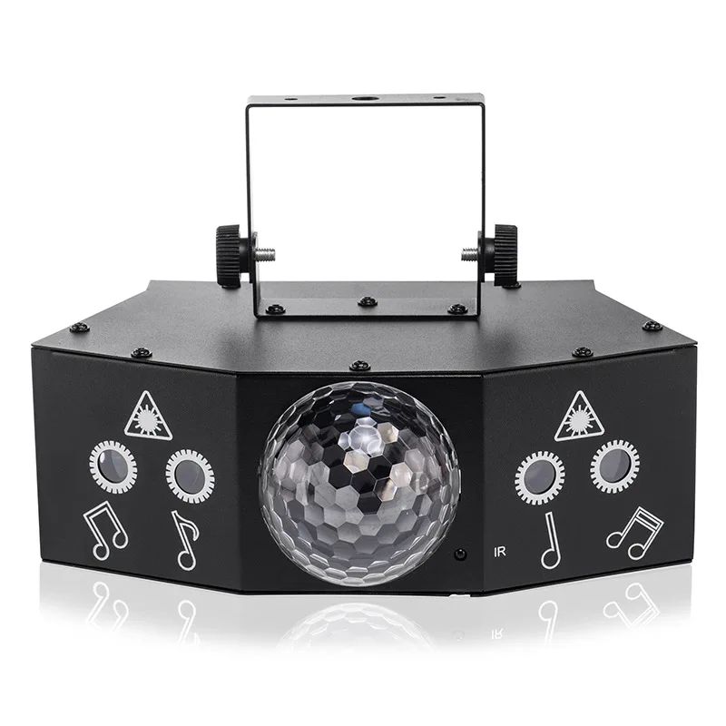4-Eye laser light voice-activated ambient LED magic ball party light bar ktv stage rotating lantern