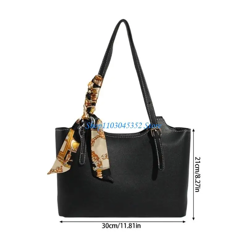 حقيبة جلدية للنساء بمقبض علوي وحقائب كتف وحقائب يد