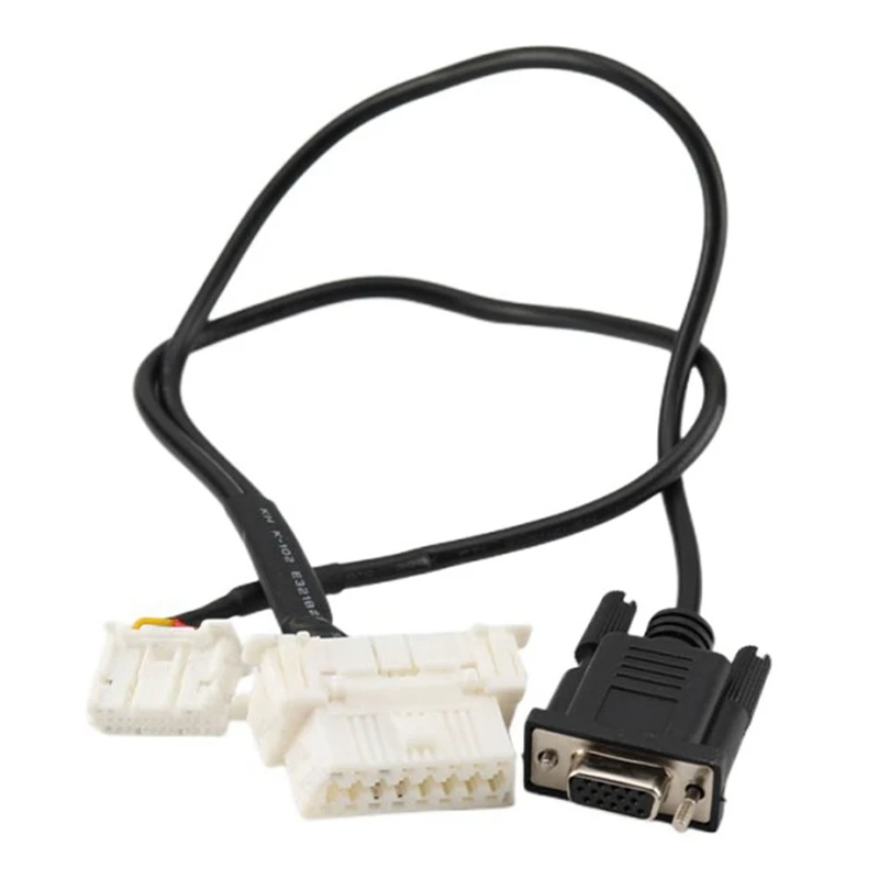 2-In-1 Directly Programming Cable Parts For Toyota 4A Cable Remote Programming Work For Autel Gbox DP PAD2