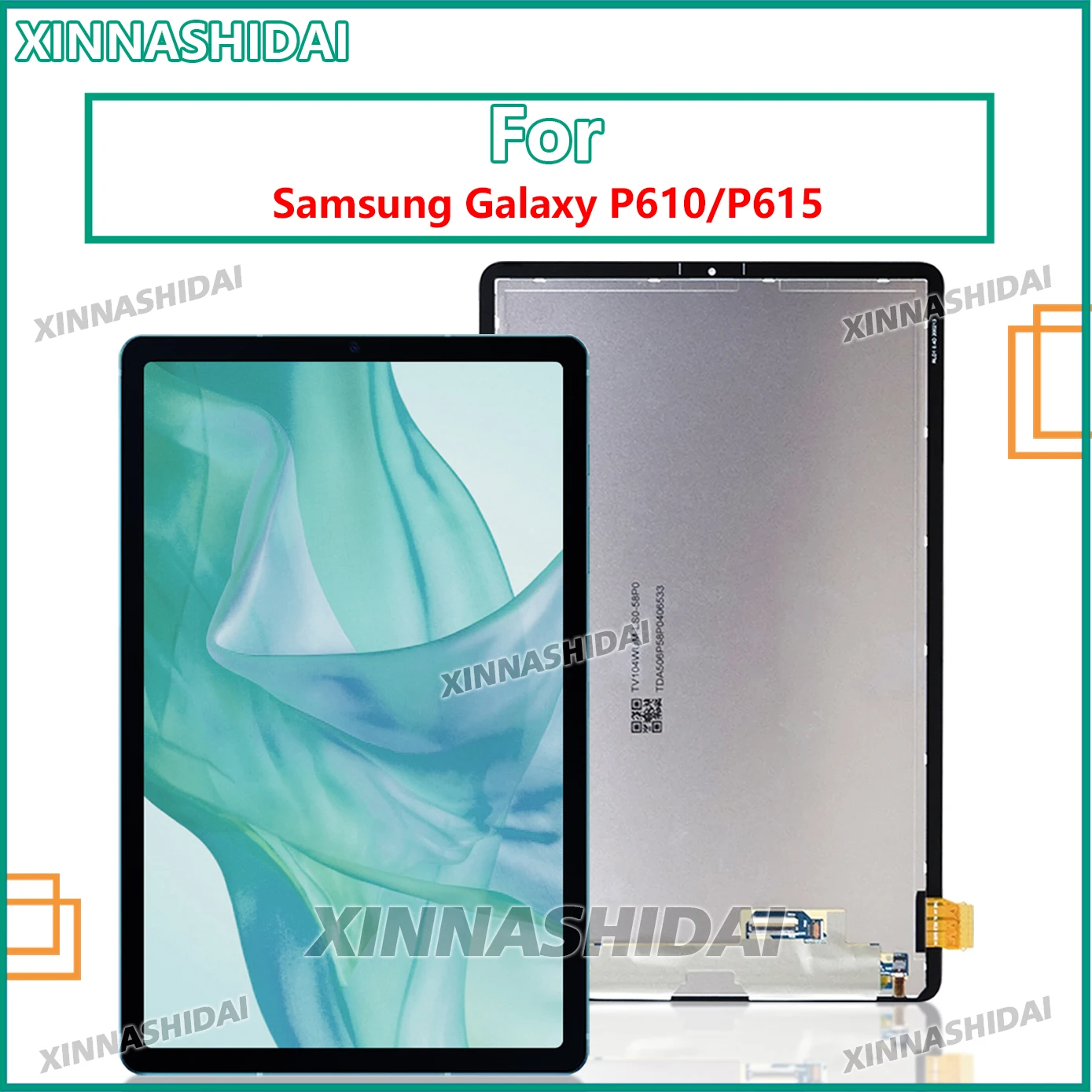 

New For Samsung Galaxy Tab S6 Lite 10.4 P610 P615 P615N P617 LCD Screen Display Touch Digitizer Lovain Assembly Replacement