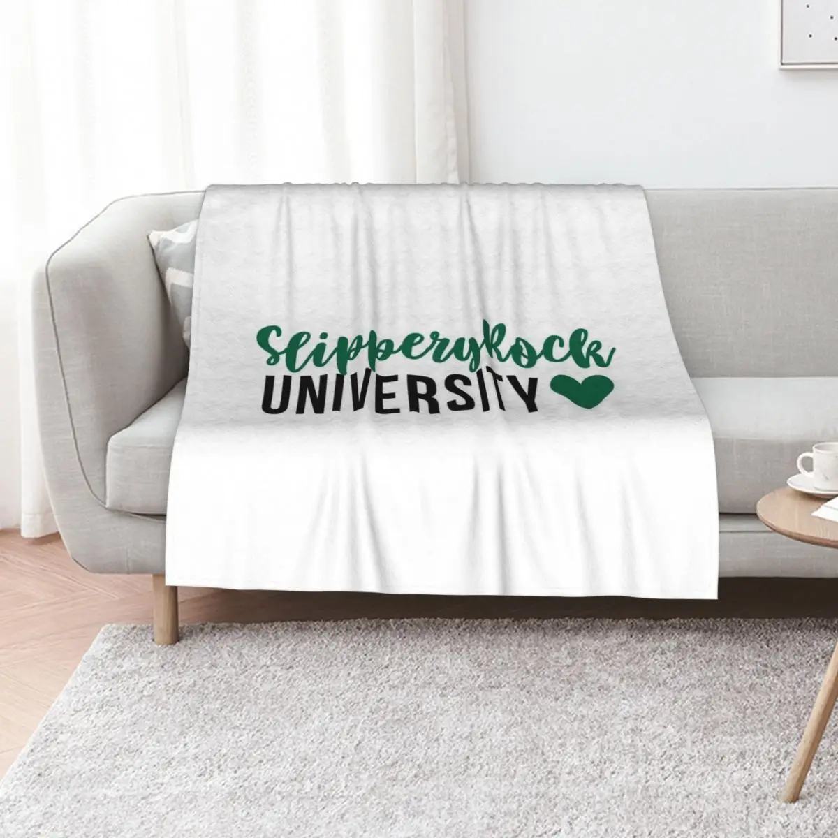 Slippery Rock Sticker Throw Blanket Moving Soft Plush Plaid Flannels Cute Soft Shaggy Blankets
