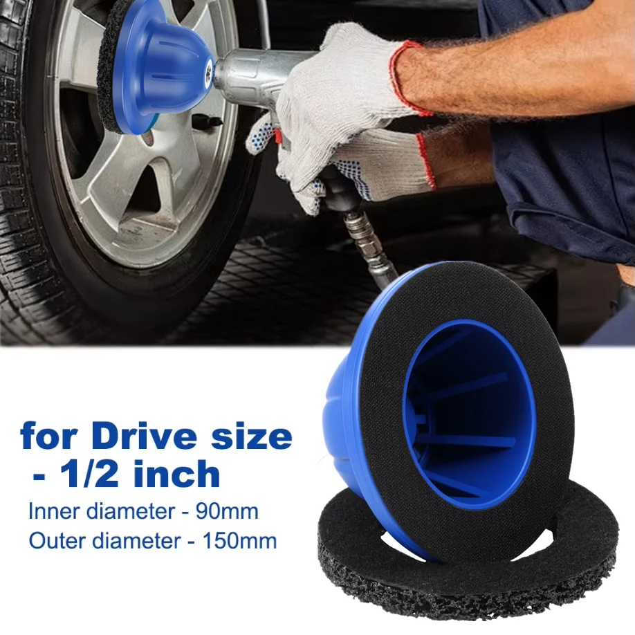 

Шлифовальная машина со ступицей колеса, ротор для очистки ступицы колеса, шлифовальный станок для ржавчины/чистящий ротор/ободная поверхность обода 150 мм для аккумуляторной/воздушной дрели