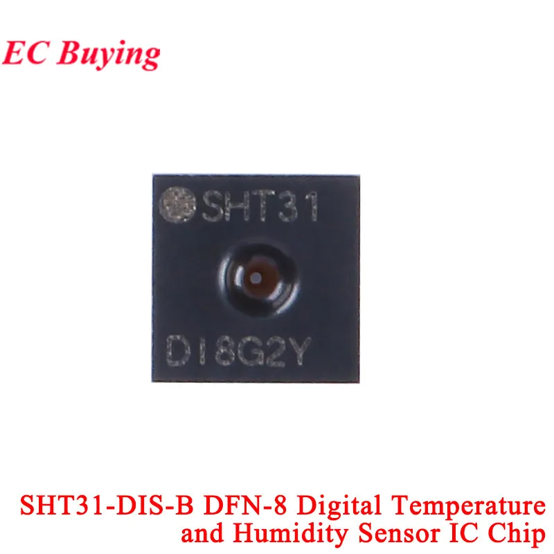 SHT31 Temperature SHT31-D Humidity Sensor Module Microcontroller IIC I2C Breakout Weather 3V 5V Compliant For Arduino