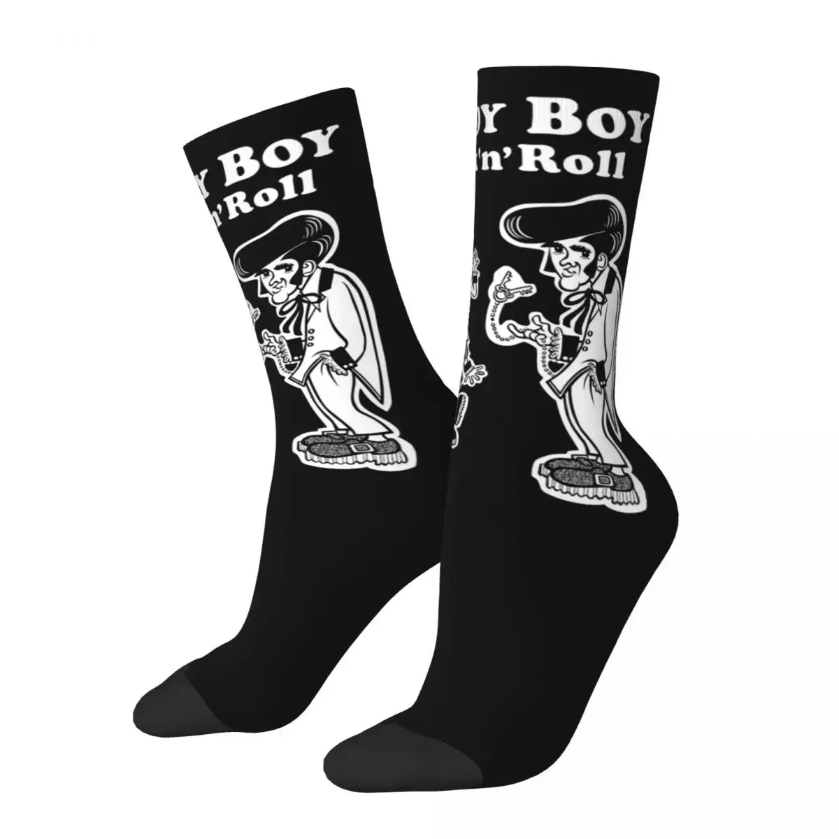 Teddy Boy Socks Harajuku High Quality Stockings All Season Long Socks Accessories for Man's Woman's Birthday Present