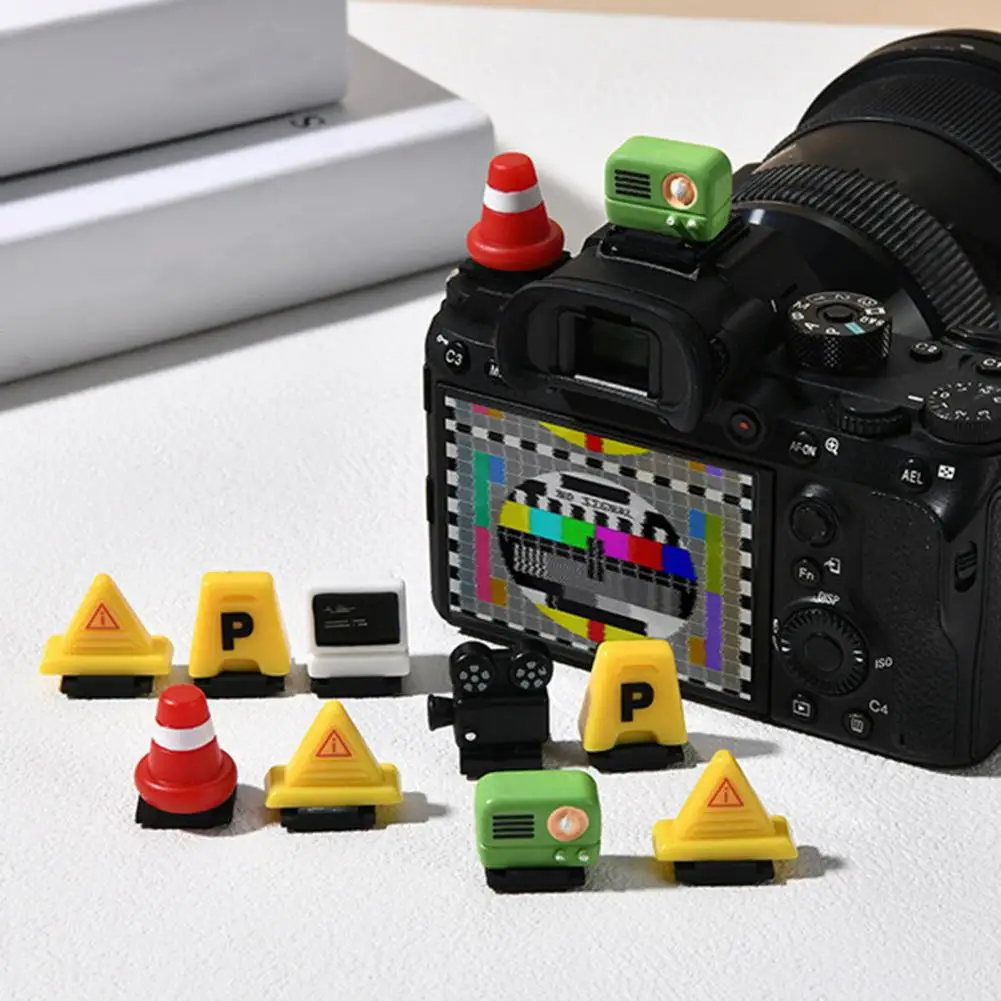 Практичный аксессуар для камеры, чехол для горячего башмака для камеры, милый дизайн, защита от пыли для универсальной установки, мини-защита