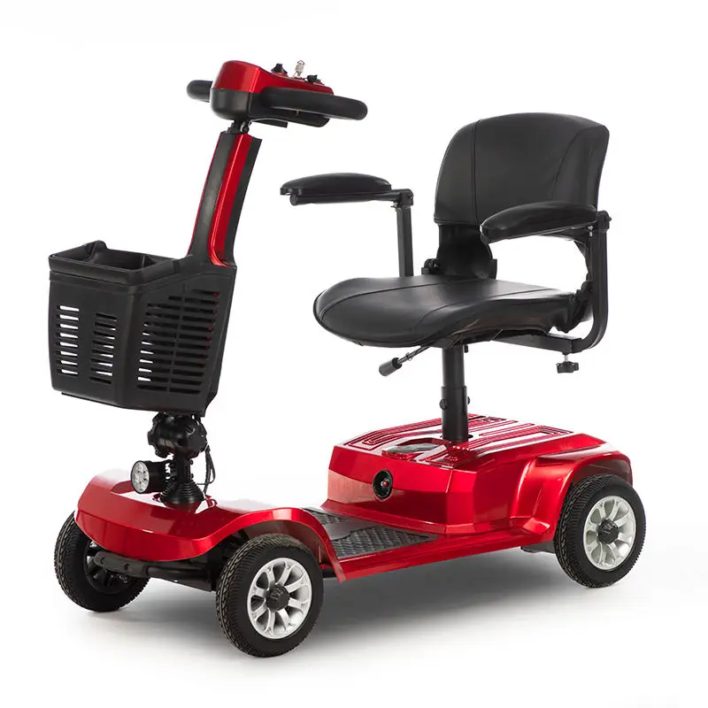 Elderly Electric 4 Wheel Disabled Handicap Folding Mobility Scooter Foldable Electric Mobility Scooters