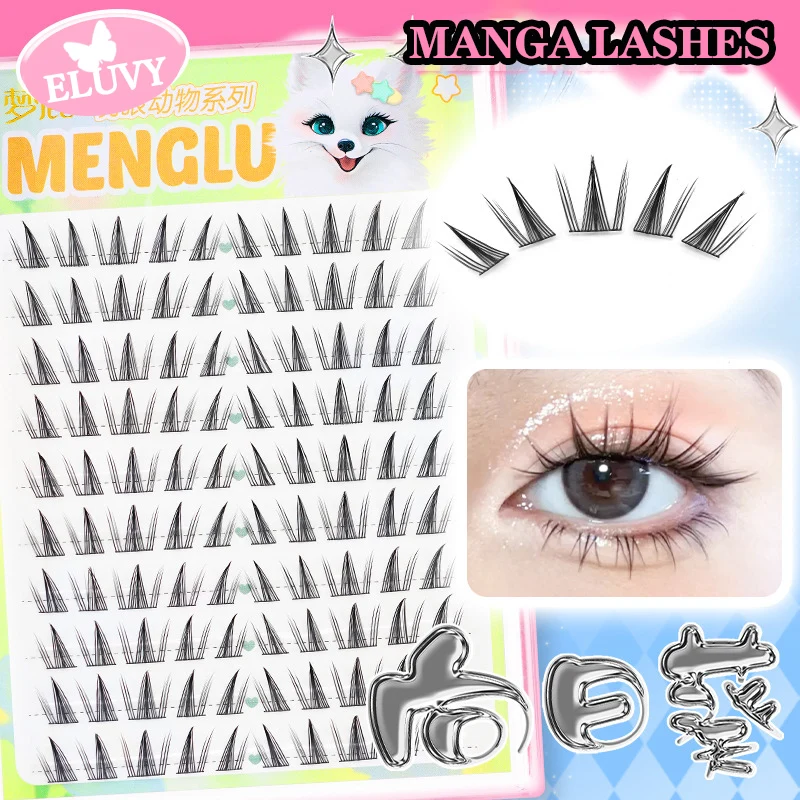 

DIY Clusters False Eyelashes Clusters Extension Individual DIY beauty Lashes Cluster Cosplay Natural Segmented Eyelashes Bundles