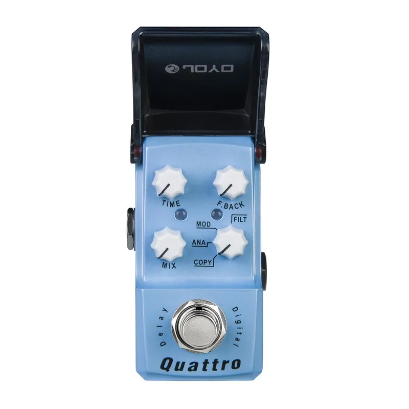 

JOYO JF-318 Quattro Digital Delay Pedal Guitar Effect Processor Copy Analog Modulation Filtered 4 Modes Effects Guitar Stompbox