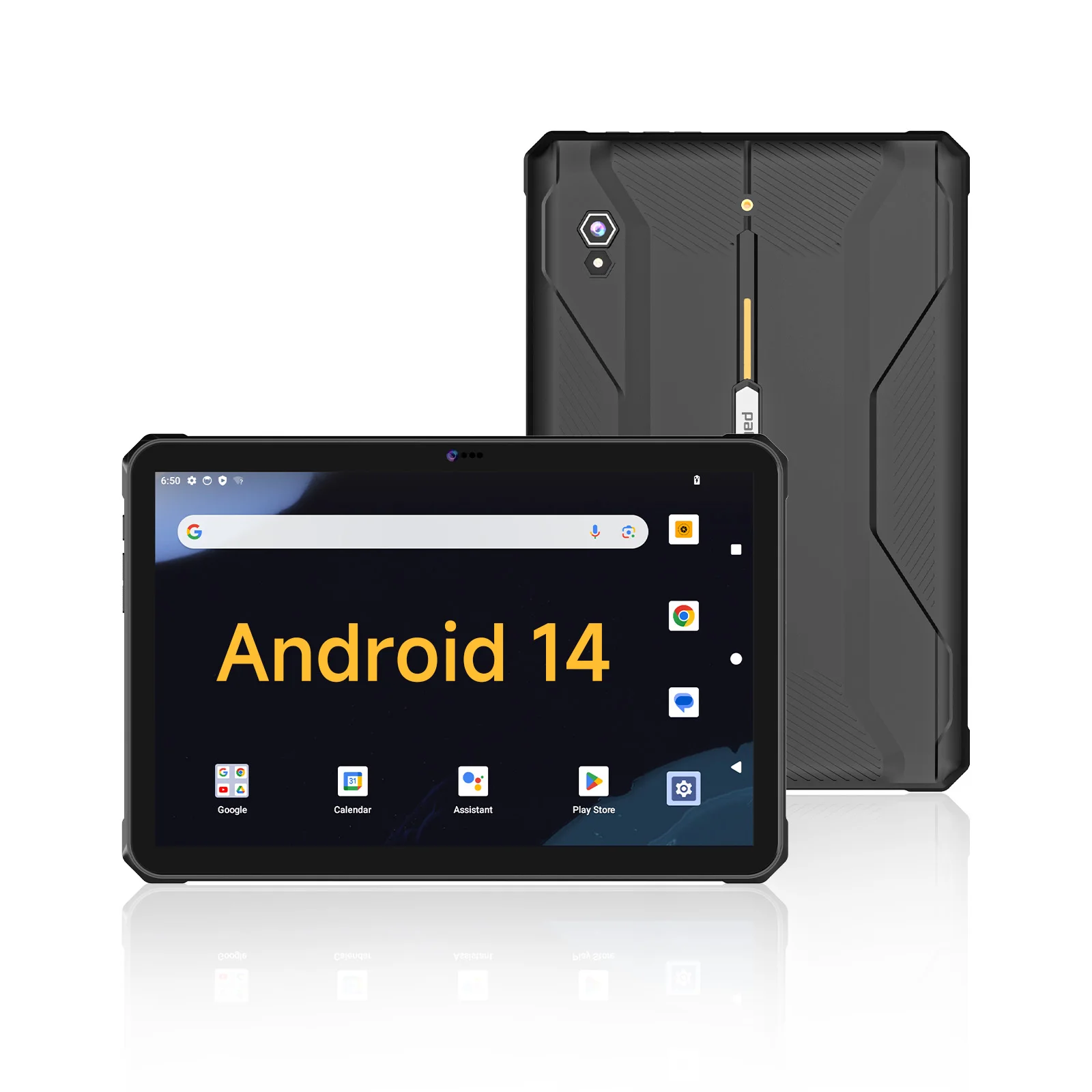 2025 T1 Max IP68 مقاوم للماء Android 14 لوحة خارجية 10/12 بوصة كمبيوتر لوحي متين مع فتحة لبطاقة Sim وNFC و4G ونظام تحديد المواقع