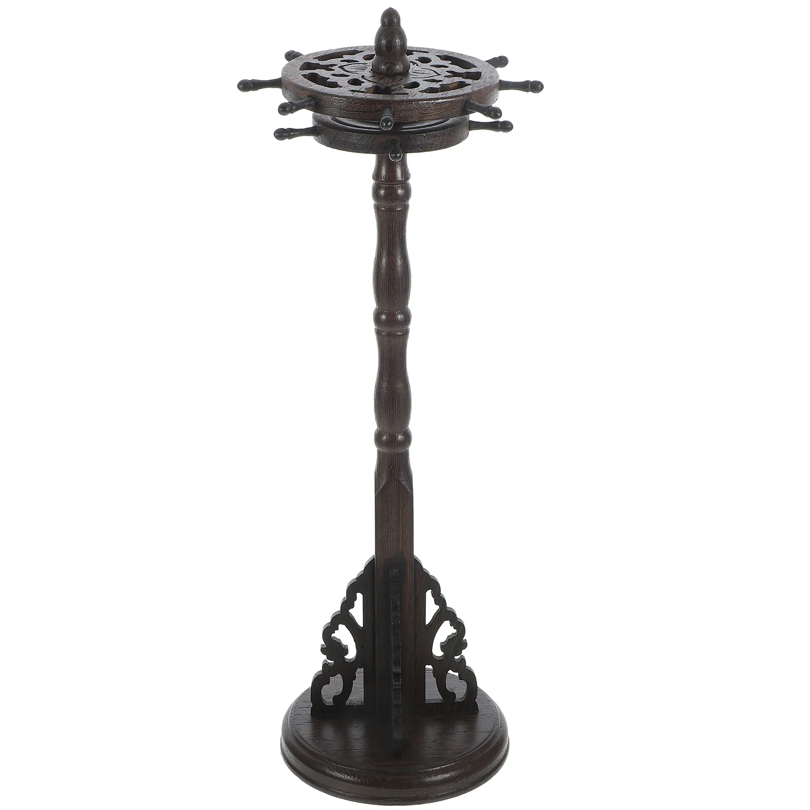 

Держатель для чернил, многофункциональный держатель для ручек с круглой основой, деревянная стойка, многофункциональный мольберт