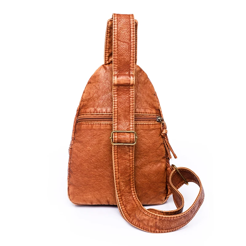 Bolsa feminina 2023 nova moda casual de couro do plutônio crossbody peito saco de viagem feminina bolsa de ombro feminino daypack saco da marca do vintage