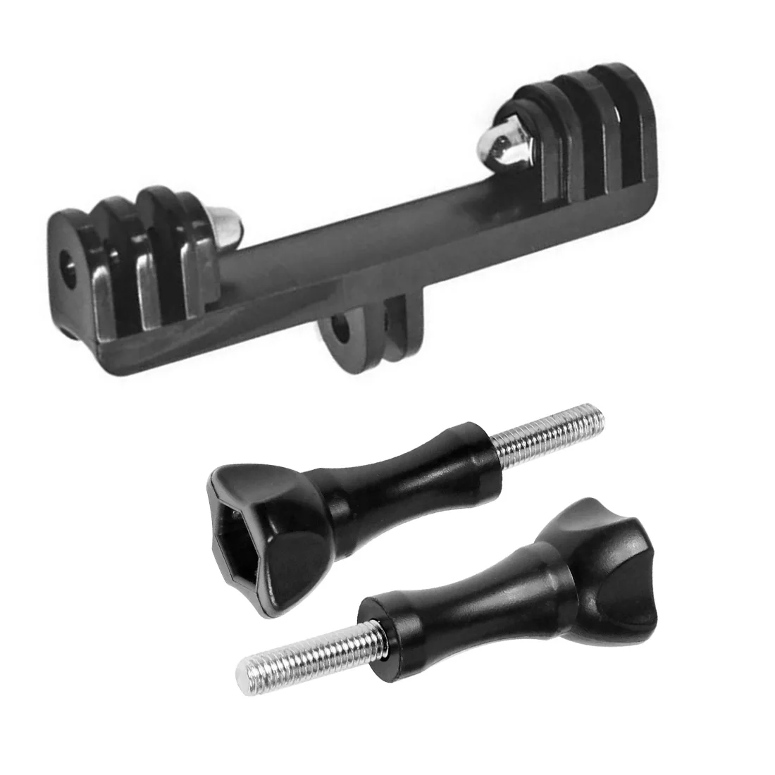 Doppelter Dual-Halterungs-Stativhalter, Sportkamera-Griff mit Schraubmontage-Adapter für Gopro Hero 13 12, für DJI Osmo Action-Kamera – Detail 9