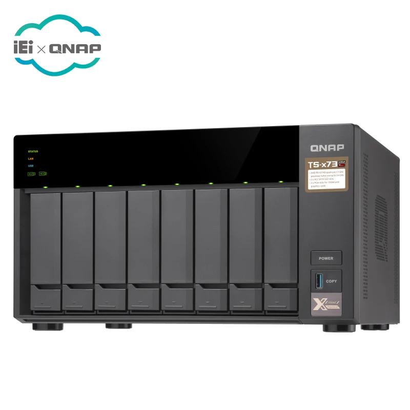 QNAP TS-873-4G 8 Bay Nas Network Storage Server